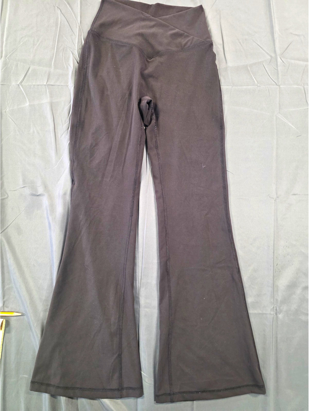 Yogalicious Lux Sophia Flare Women’s Black Pants S Pull-On Stretch Knit